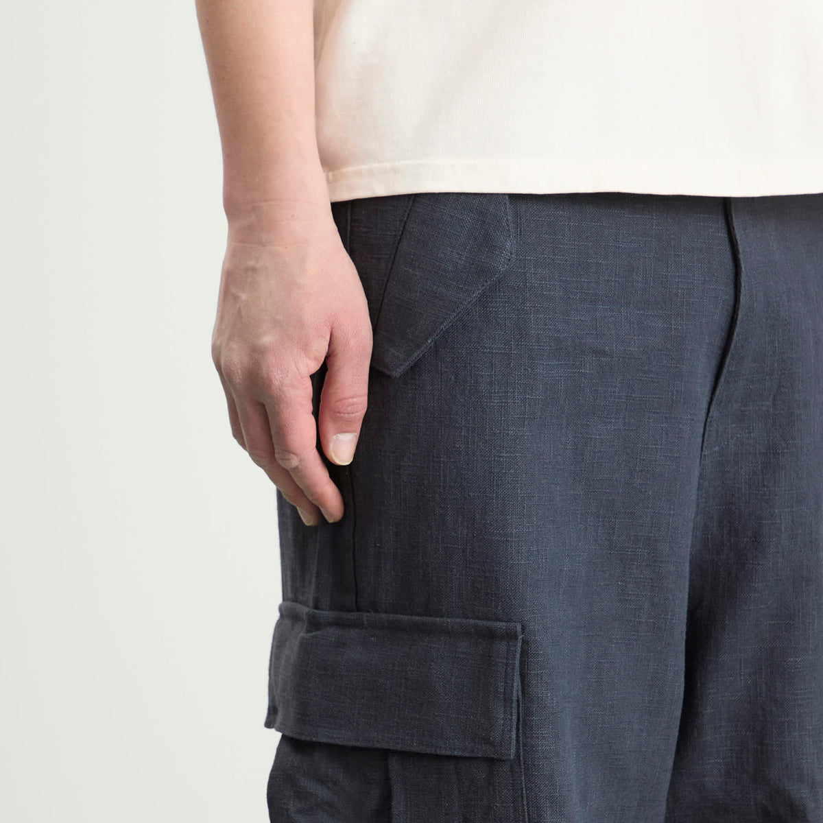 Rhude Linen Parachute Pant