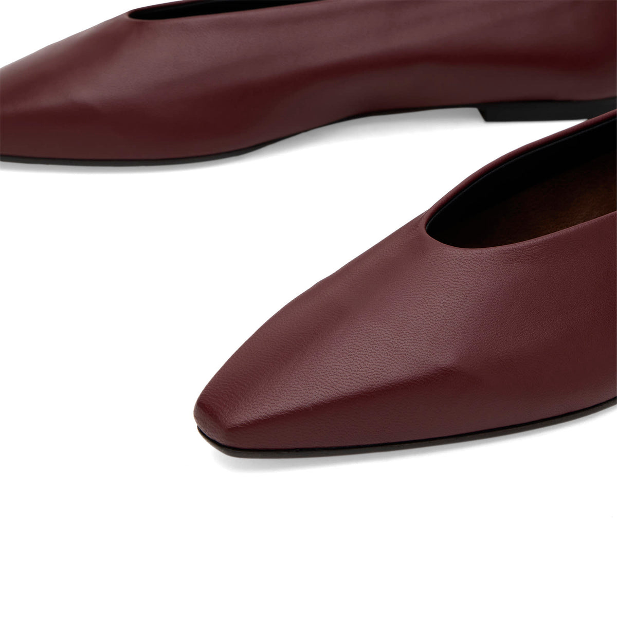 Aeyde Betty Square Toe Ballet Flats