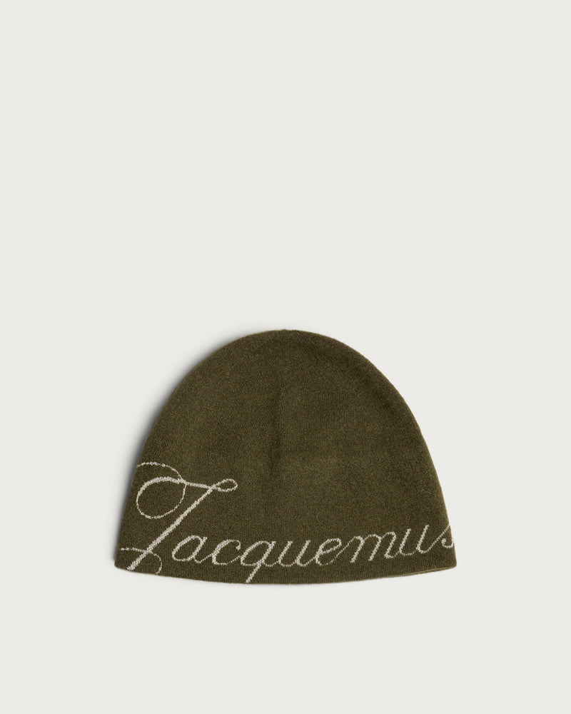 Jacquemus Script Logo Beanie