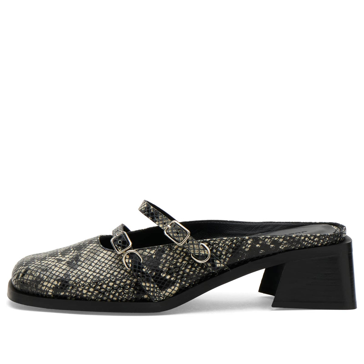 Justine Clenquet Andie Python Mules