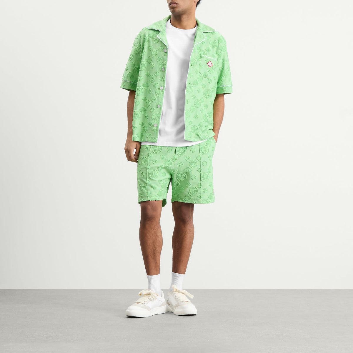 Casablanca Towelling Monogram Shirt