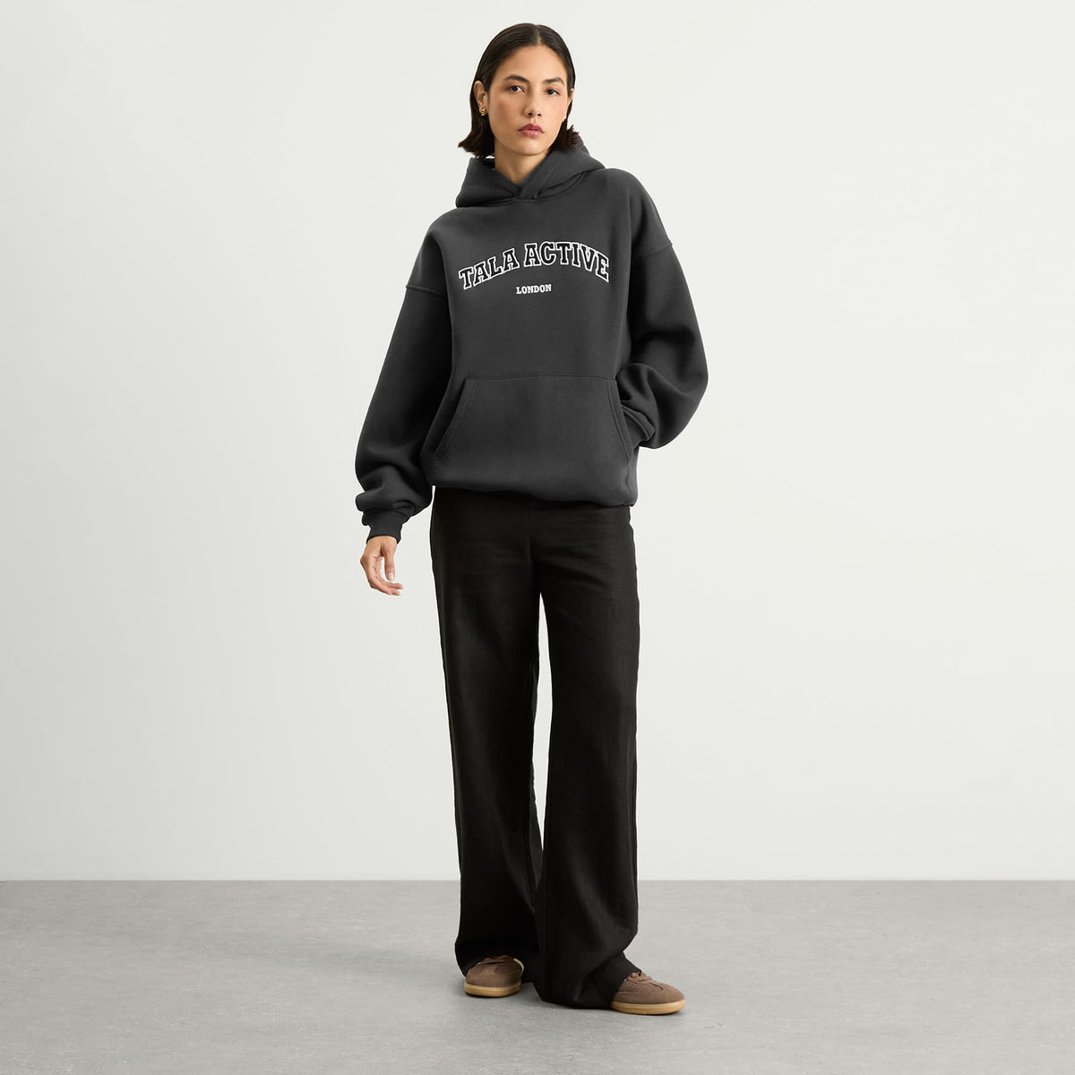 TALA Oversized Active Logo Hooded Sweatshirt