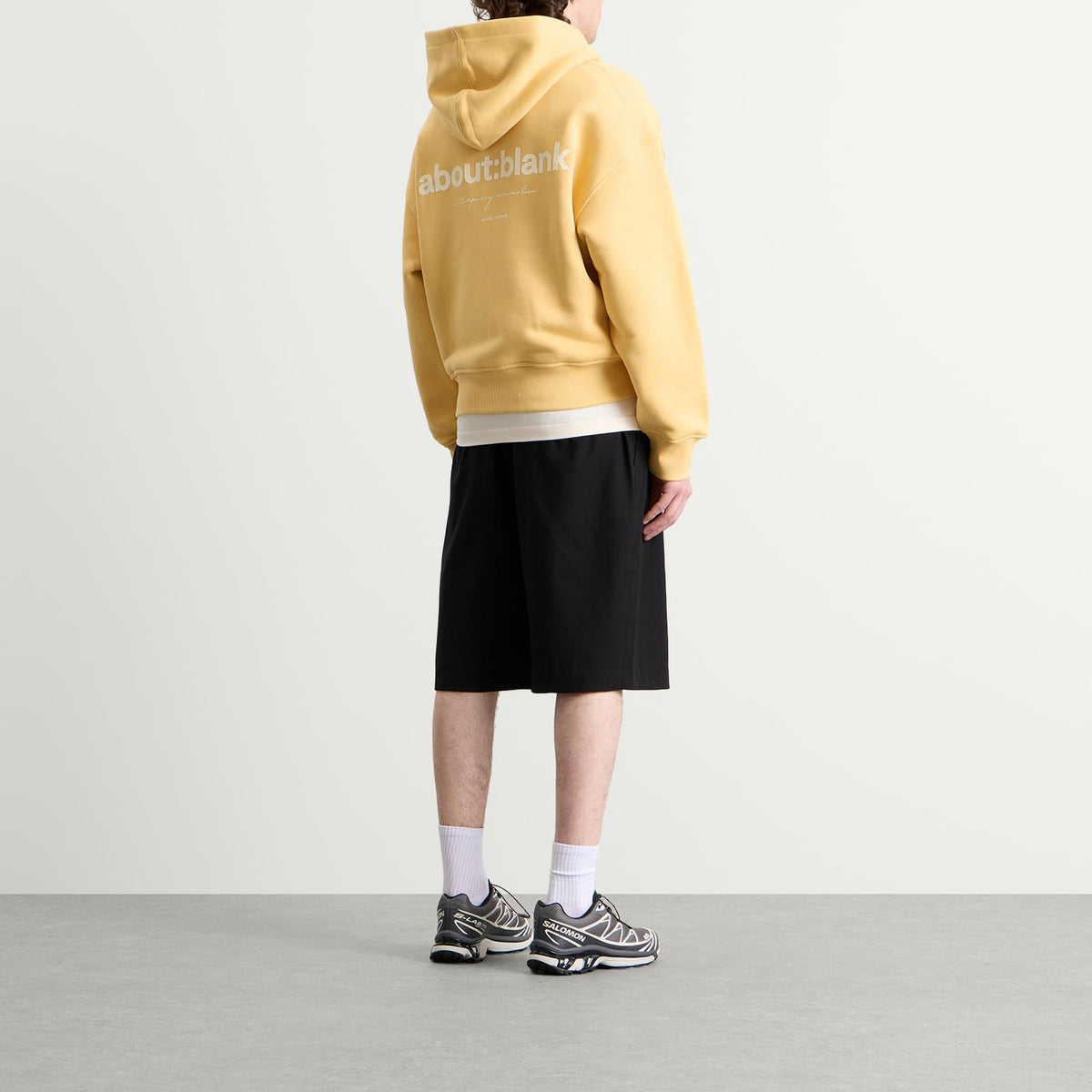 about:blank Box Zip Hoodie