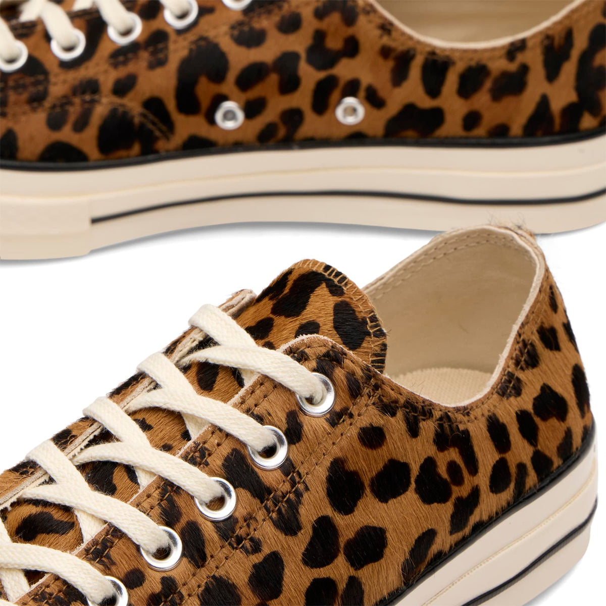 Converse Chuck Taylor 1970s Leopard Pony Hair Ox Sneaker