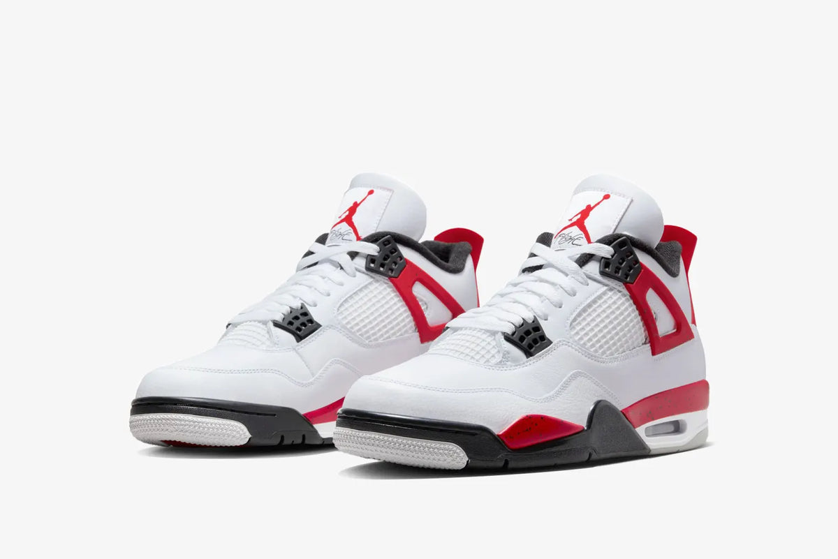 The Air Jordan 'Red Cement' sneakers.