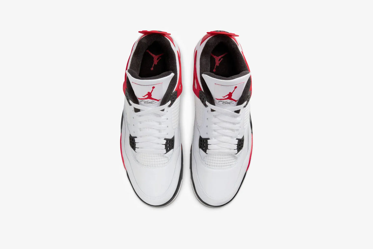 The Air Jordan 'Red Cement' sneakers.