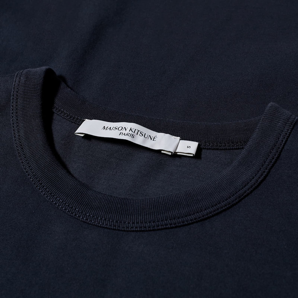 Maison KitsunÃ© Fox Head Patch T-Shirt