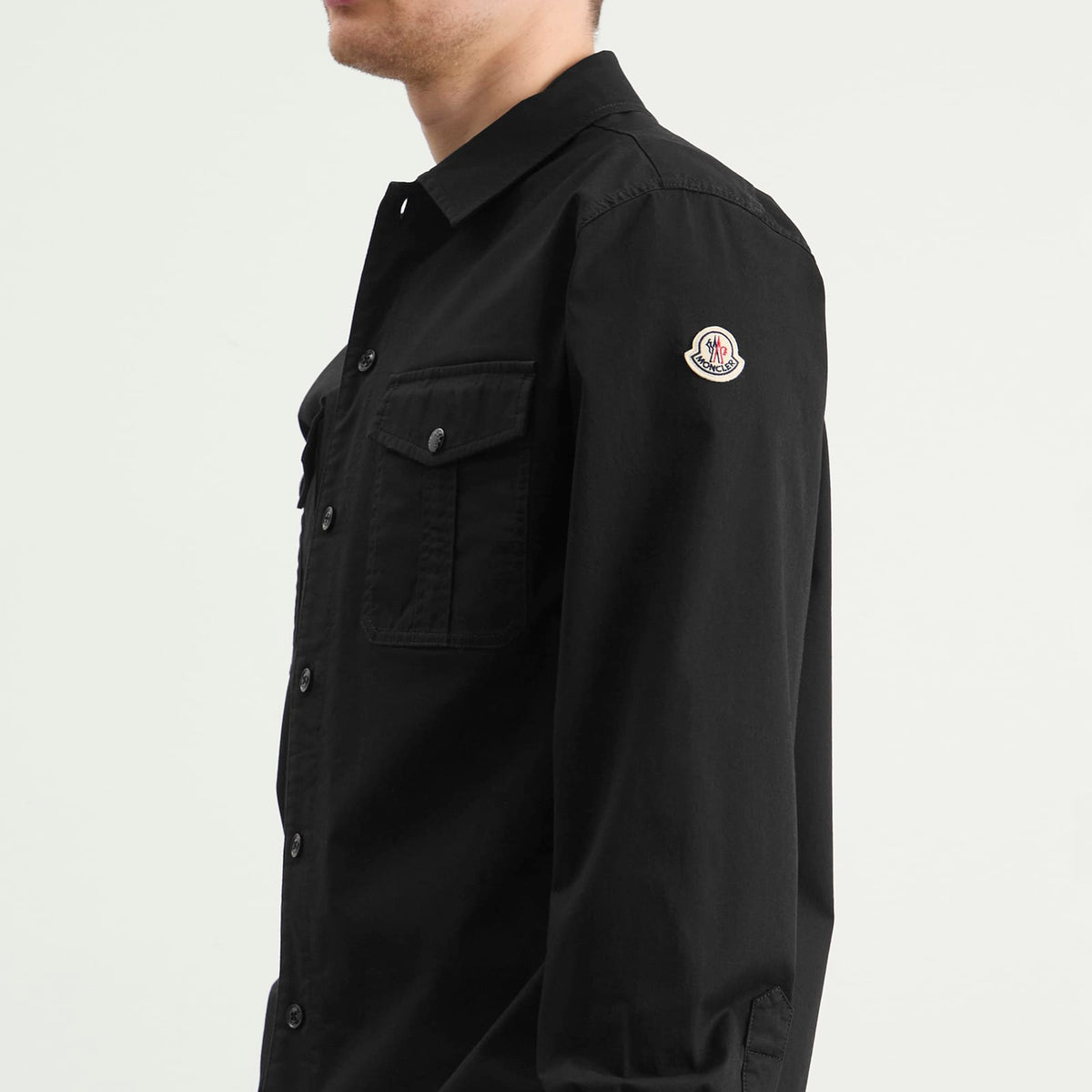 Moncler Cotton Gaberdine Over Shirt