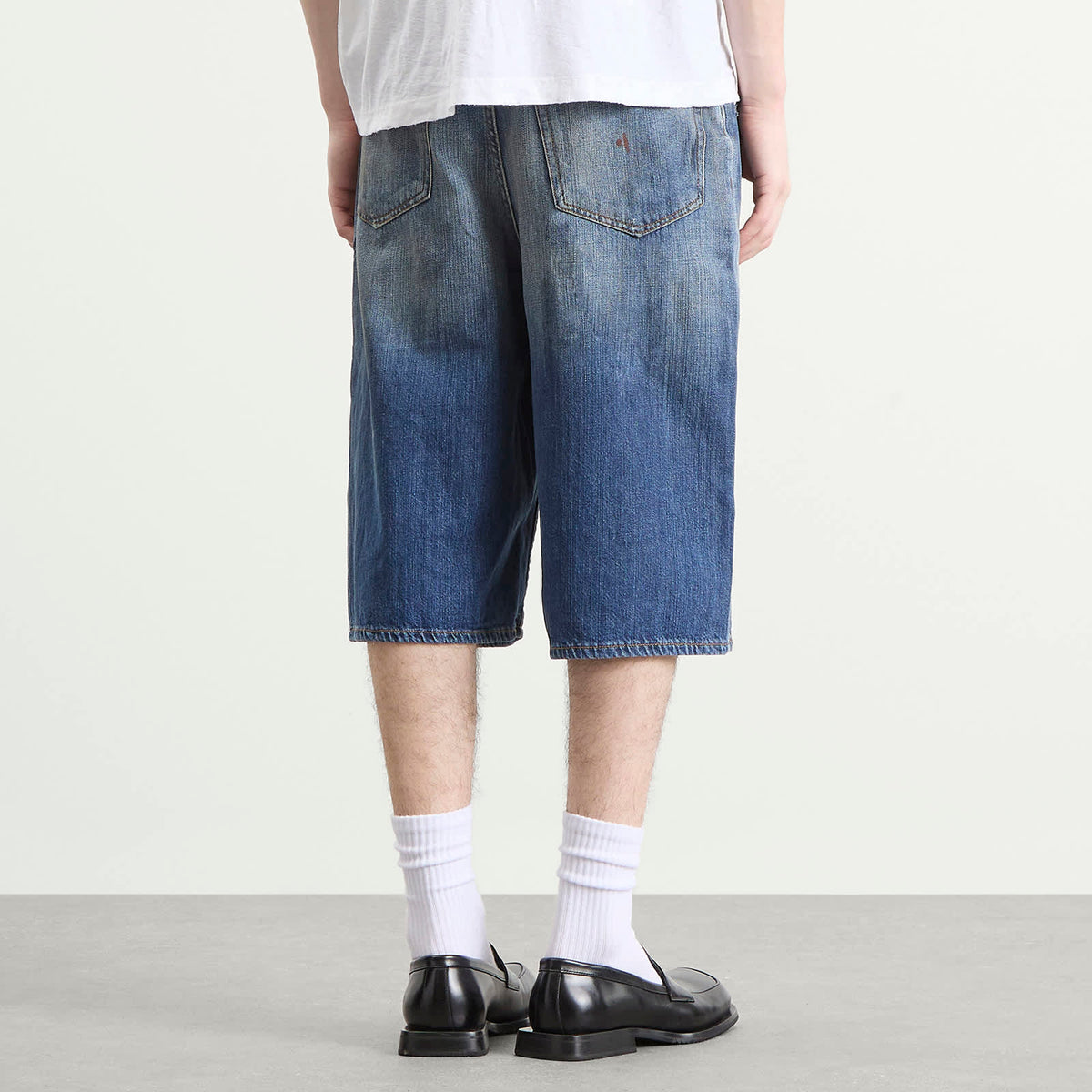 Acne Studios Judda Blue Trafalgar Denim Shorts