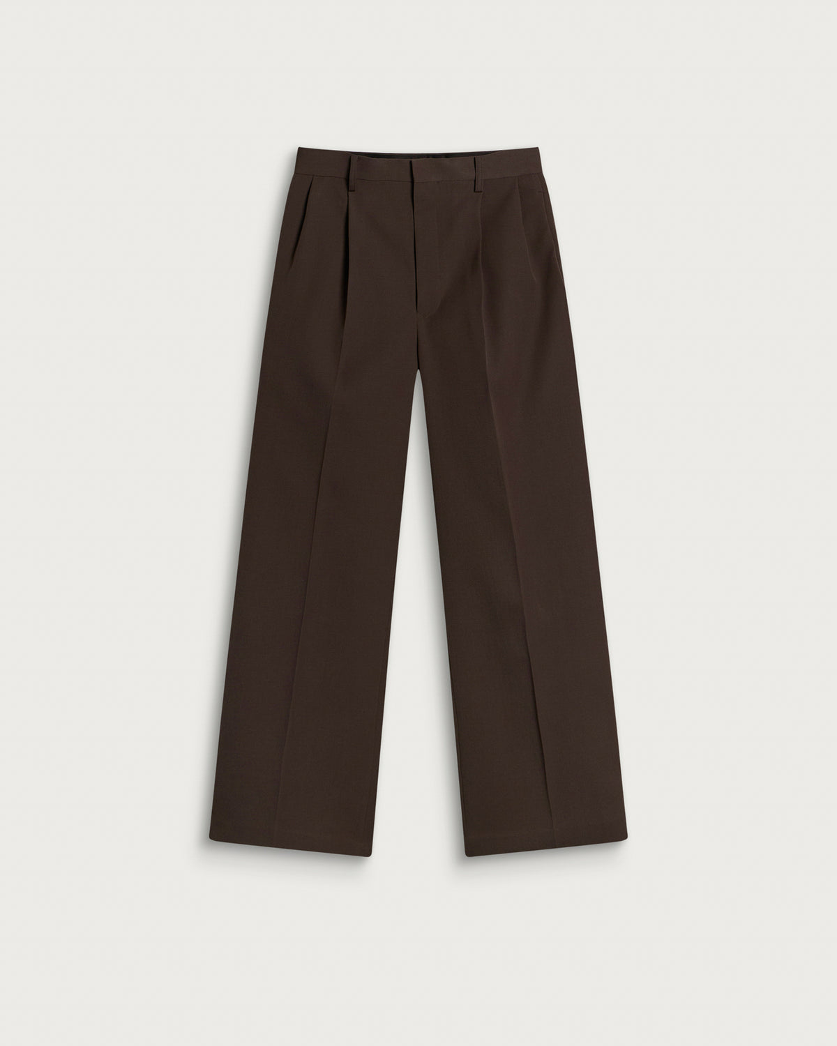Auralee Gabardine Two-Tuck Slacks