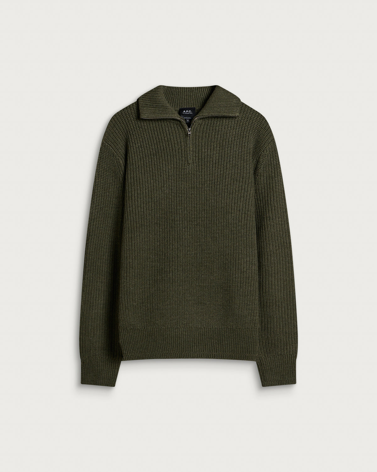 A.P.C. Daniel Quarter Zip Jumper