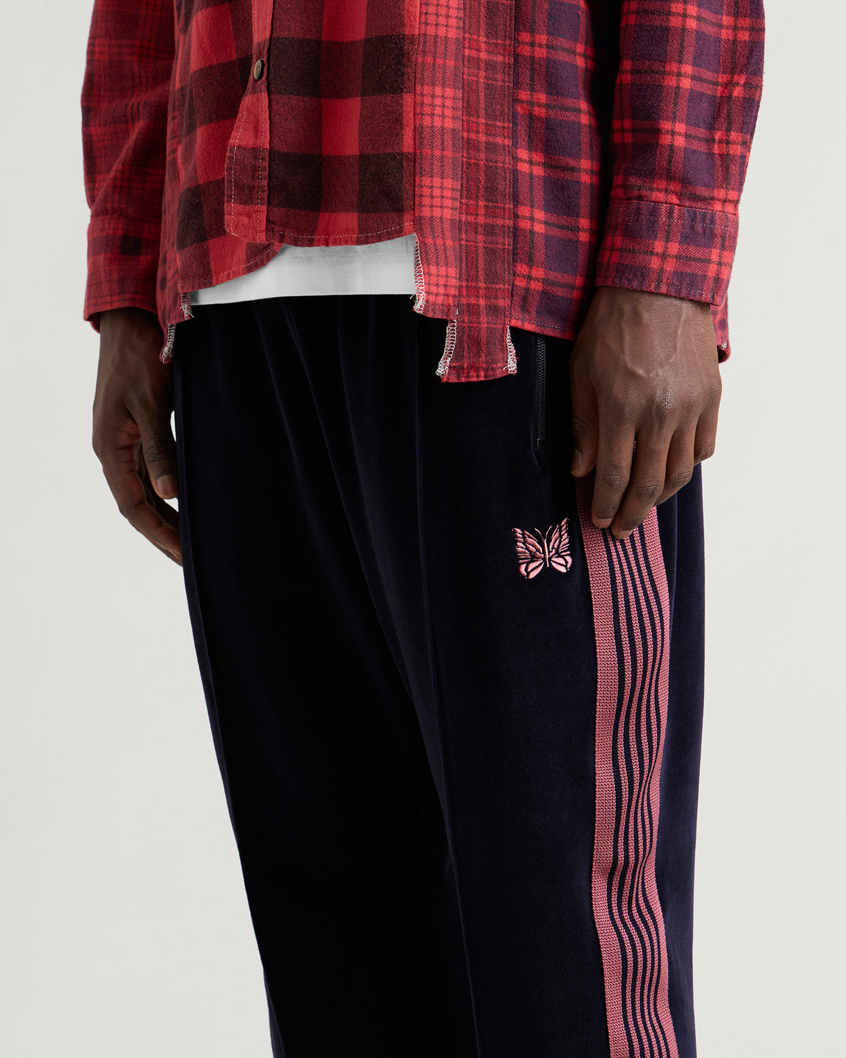 Needles Velour Narrow Track Pants