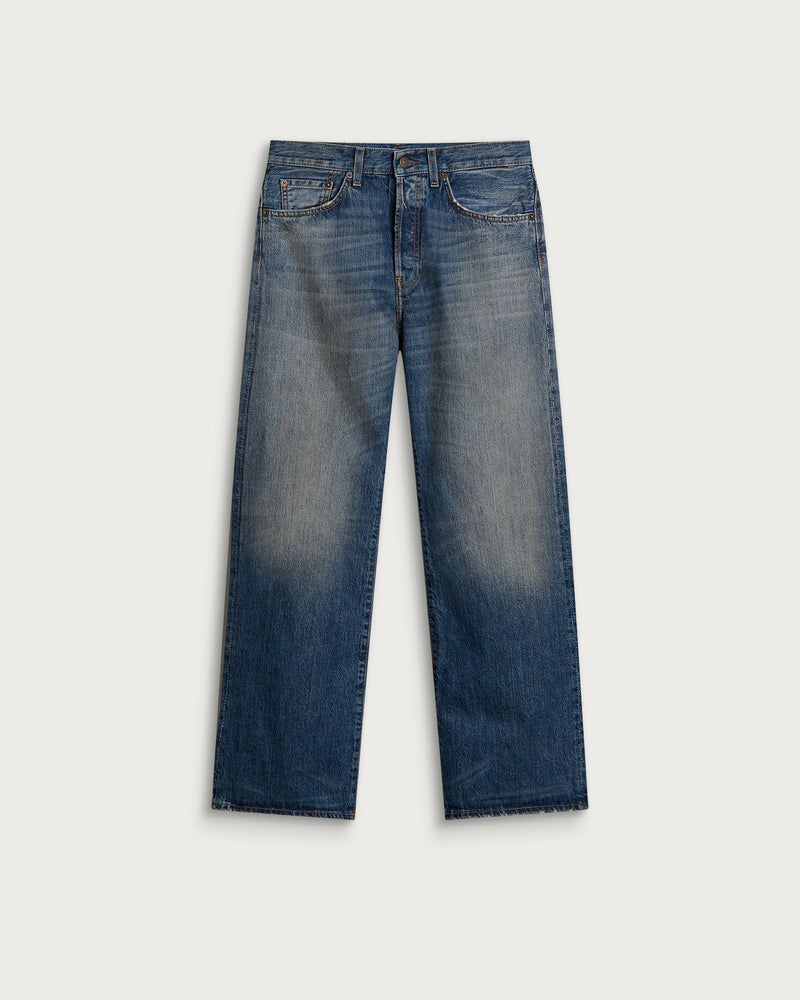 Acne Studios 2021F Mid Blue Bingo Jeans