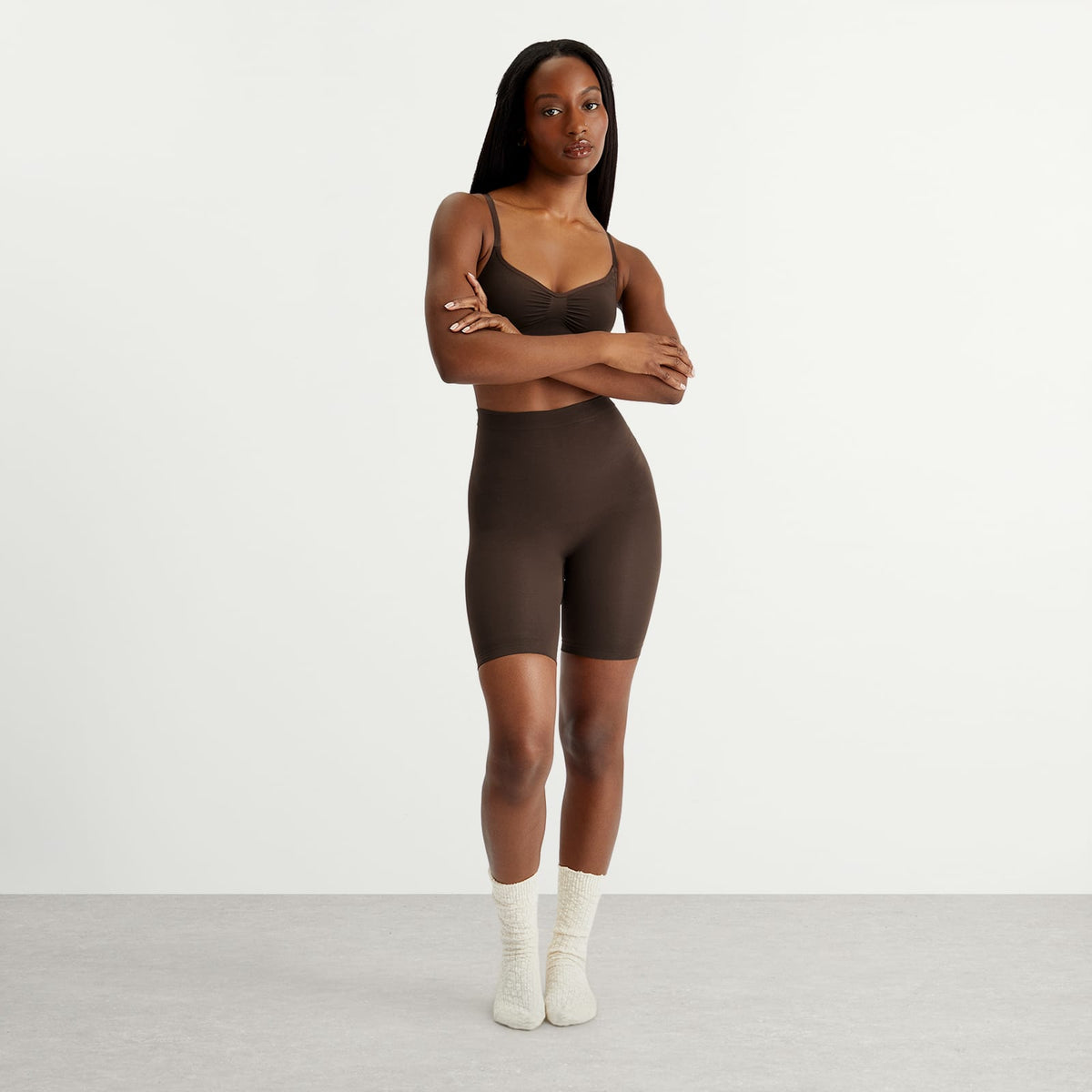 SKIMS Seamless Sculpt Mid Thigh Short