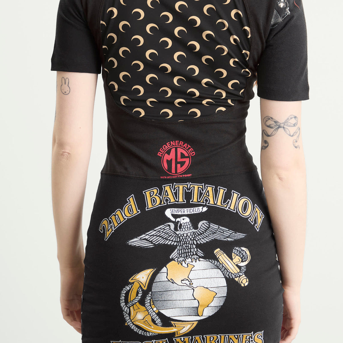 Marine Serre Mini Dress