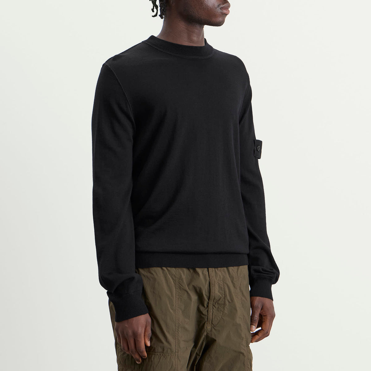 Stone Island Ghost Light Pure Wool Jumper