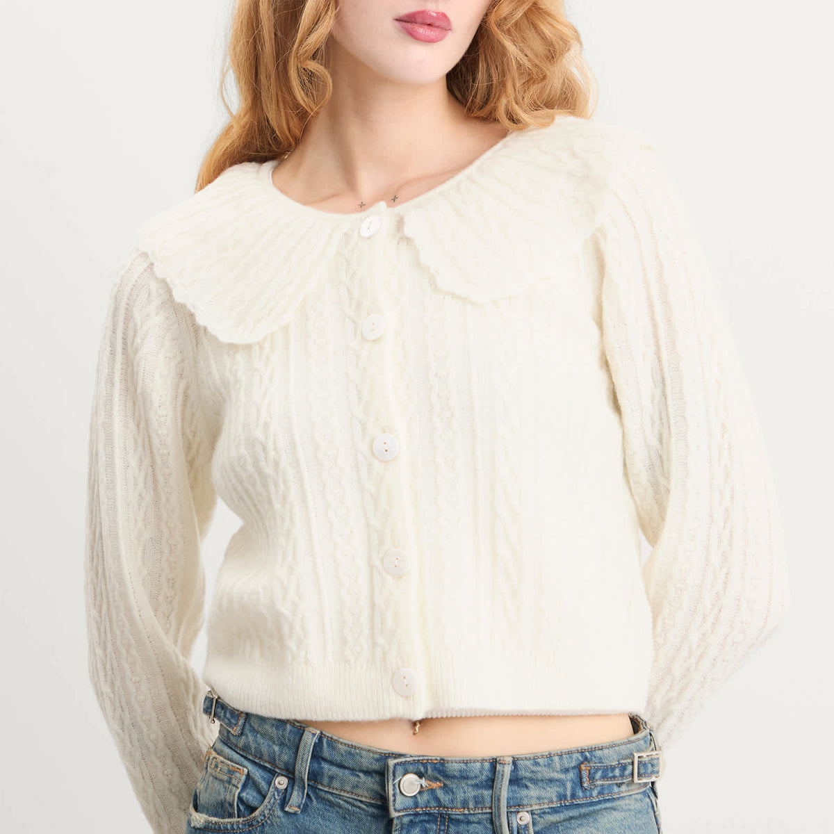 RIXO Jelena Cardigan