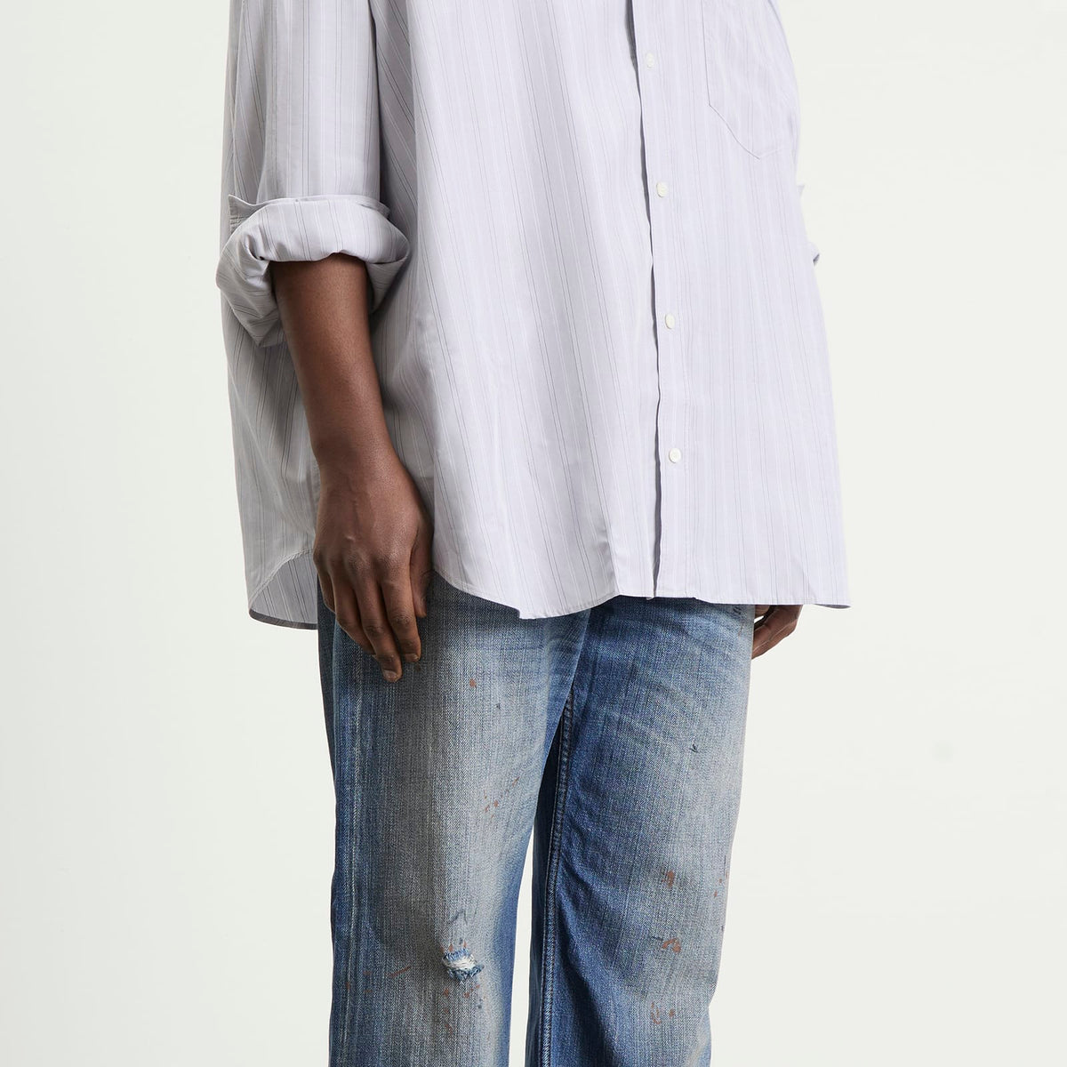 Acne Studios 2021 Blue Trafalgar Wide Leg Jeans