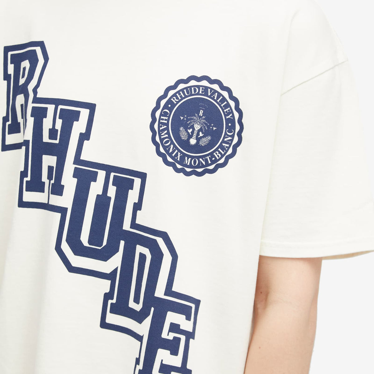 Rhude Collegiate Crest T-Shirt