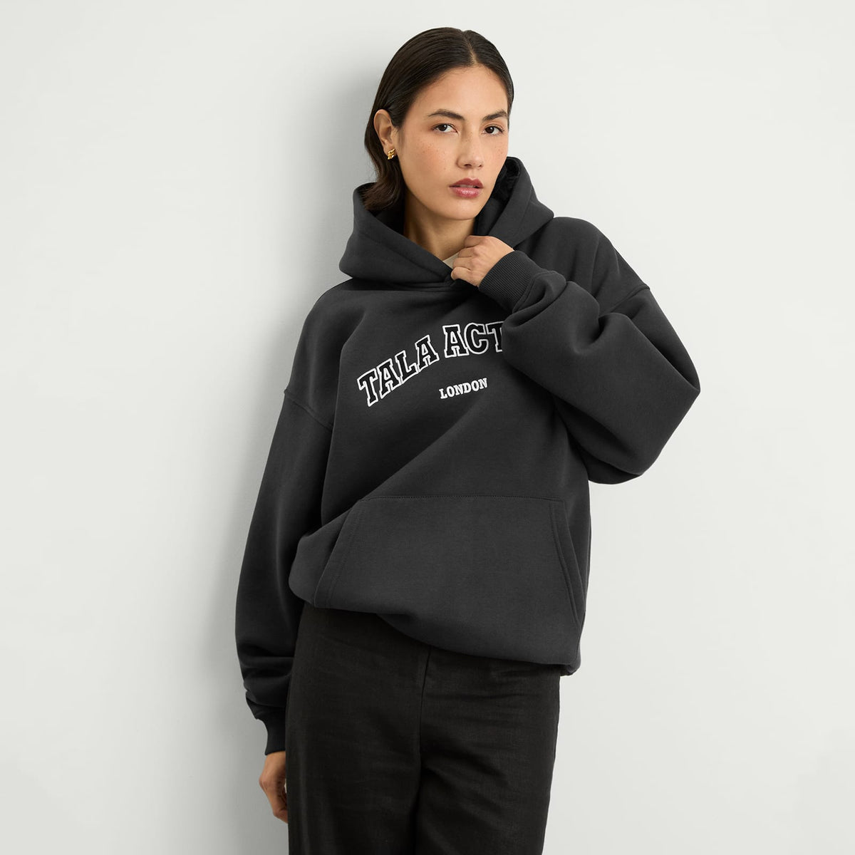 TALA Oversized Active Logo Hooded Sweatshirt