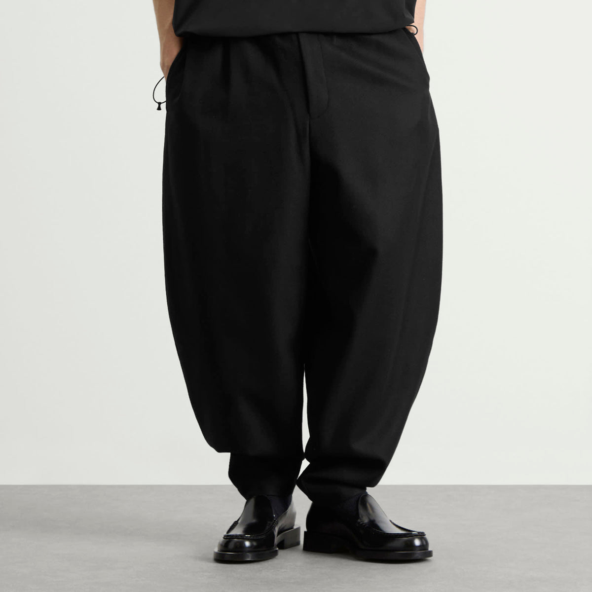 Comme des Garçons Black Wide Leg Trouser