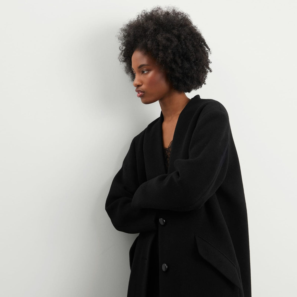 Isabel Marant Florane Long Wool Coat