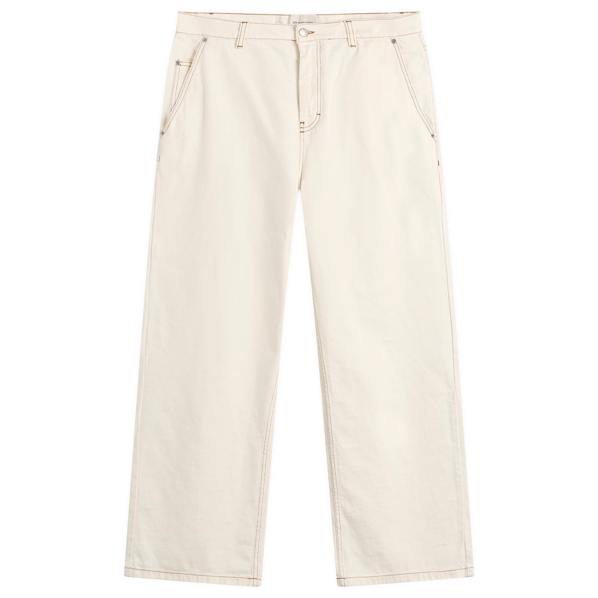 AMI Paris Light Denim Wide Fit Jeans