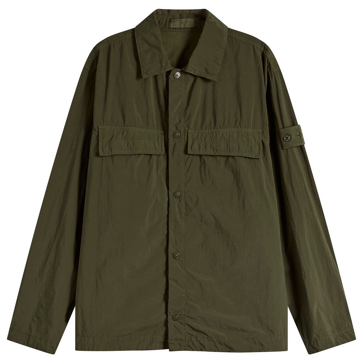 Stone Island Ghost Nylon Smerigliato Shirt Jacket
