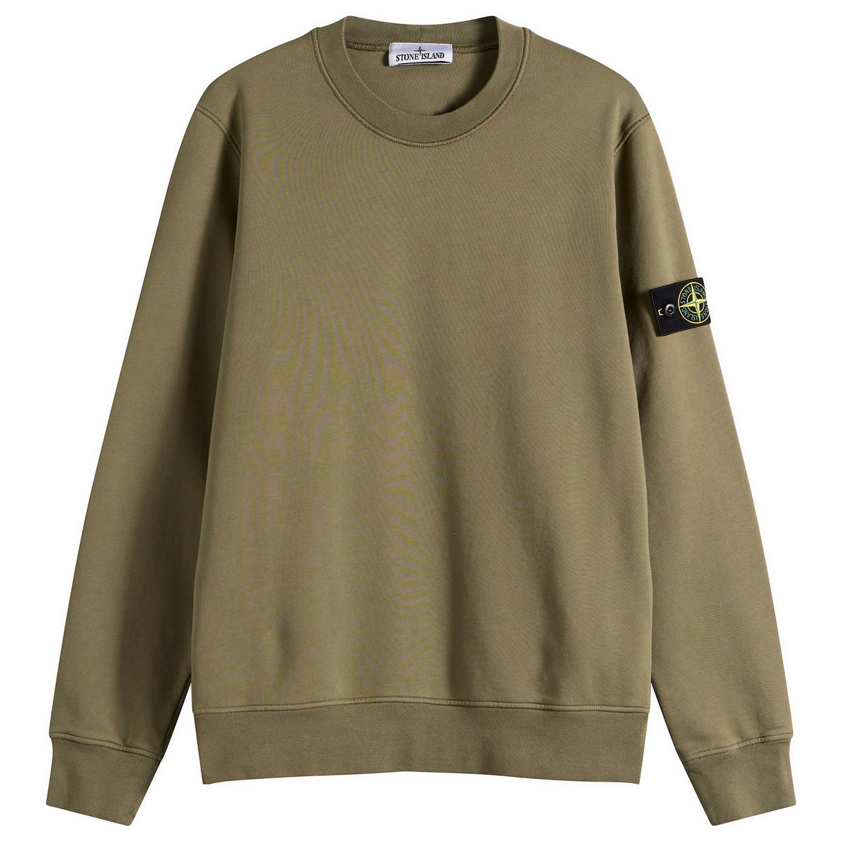 Stone Island Organic Cotton Fleece Sweatshirt