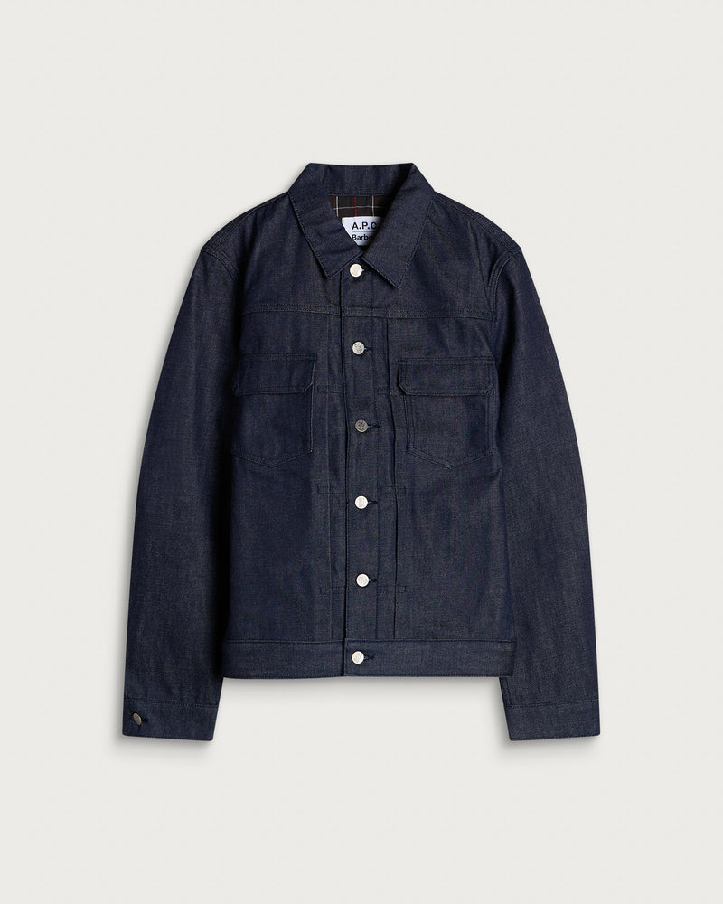 Barbour x A.P.C. Trucker Denim Jacket