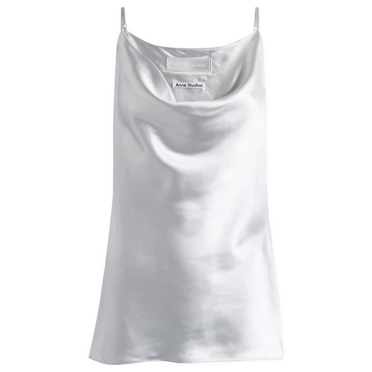 Acne Studios Temi Shiny Satin Cami Top