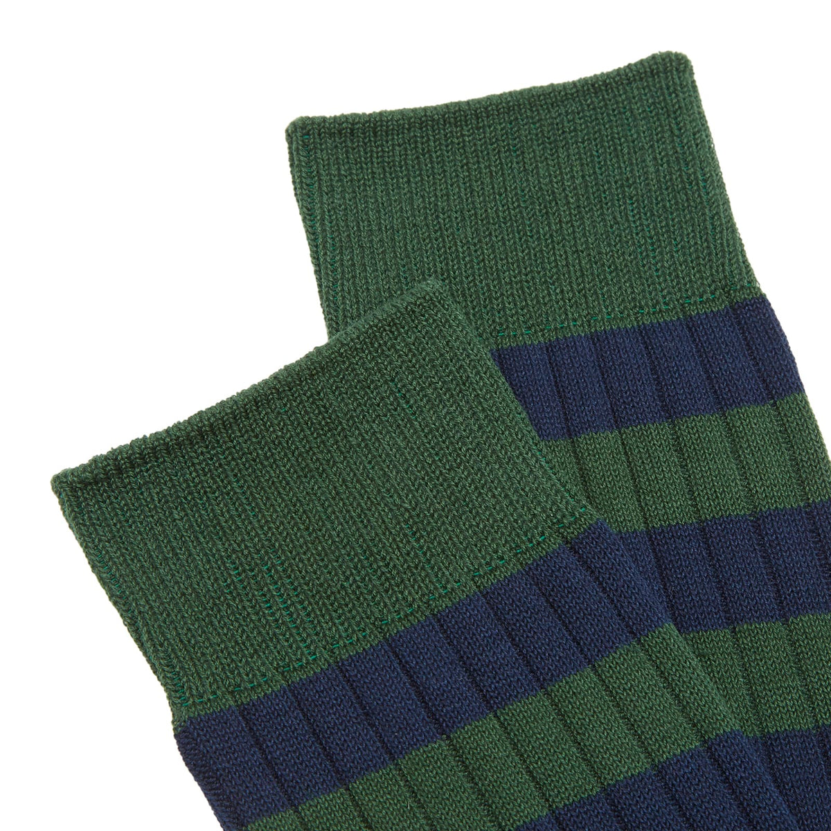 Beams Plus Rib Stripe Sock