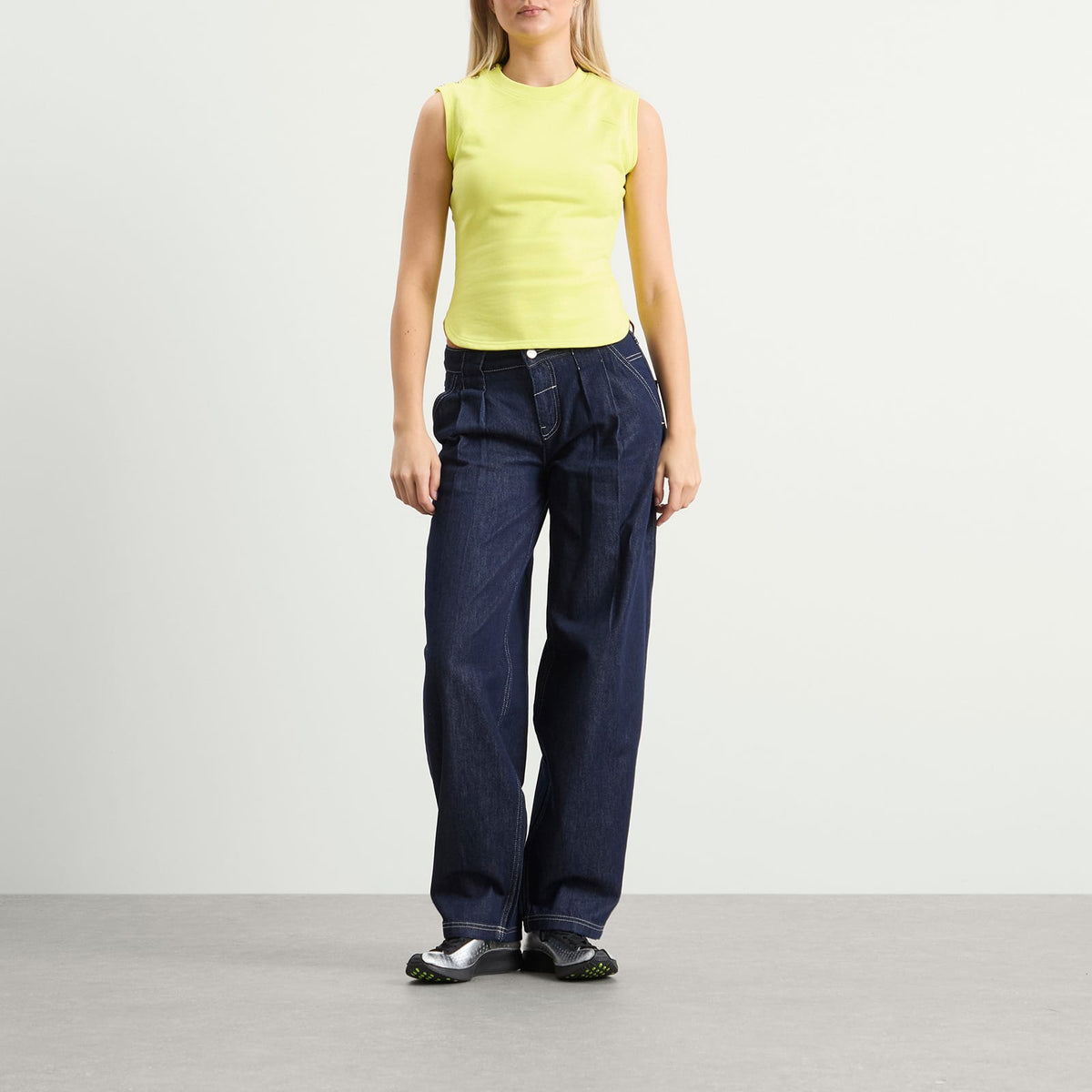 Peachy Den Trixie Sweat Vest Top