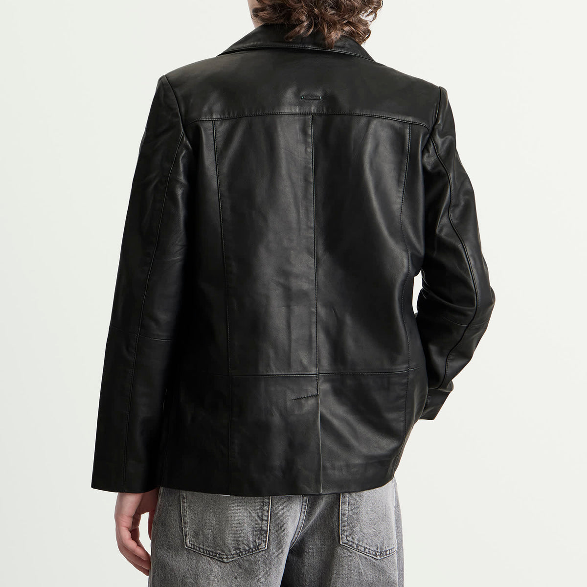 Deadwood Stanley Leather Blazer