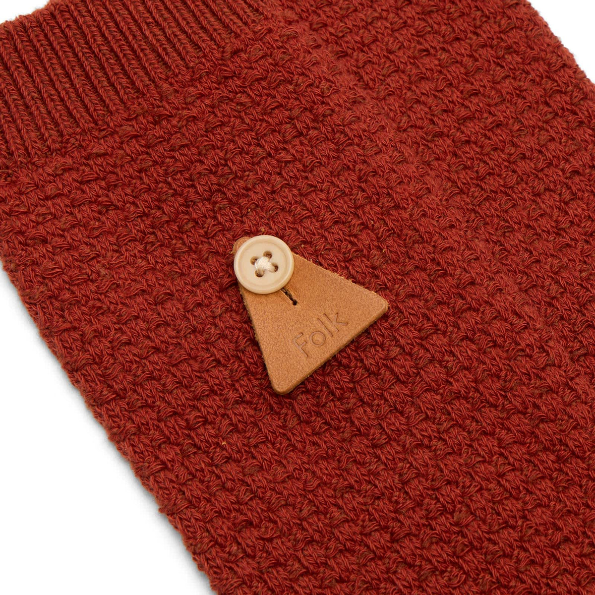 Folk Waffle Sock