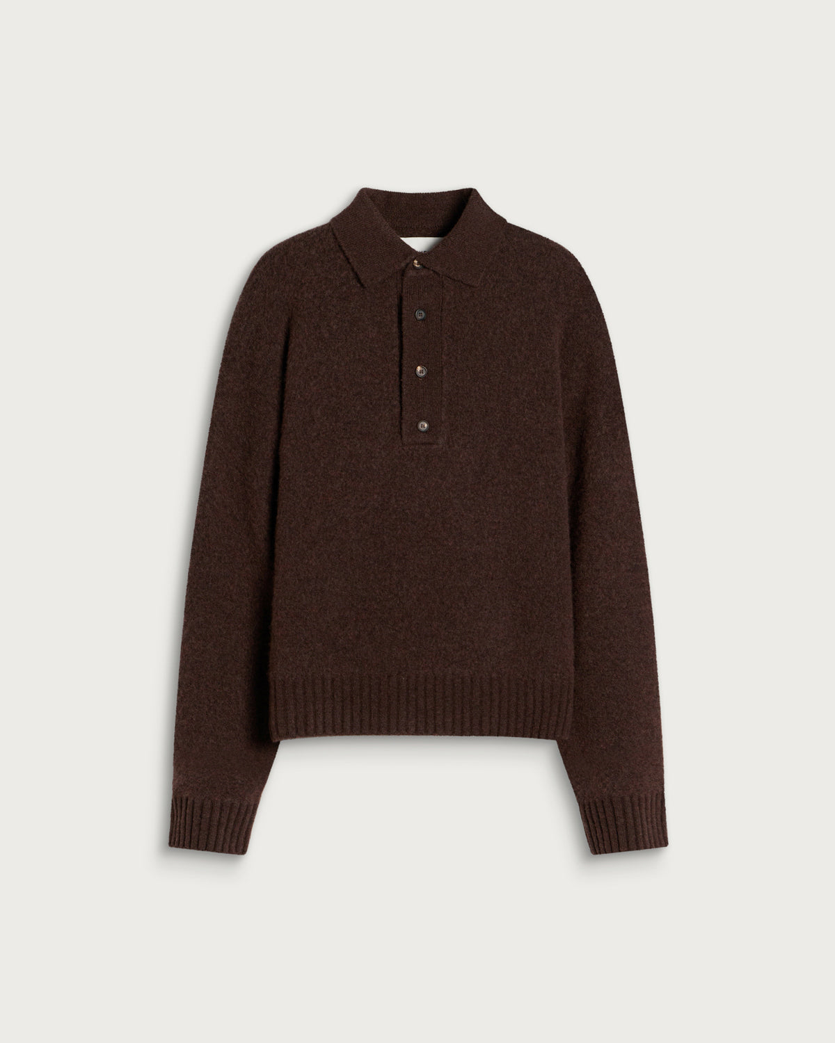 Daniel Simmons Long Sleeve Knit Polo