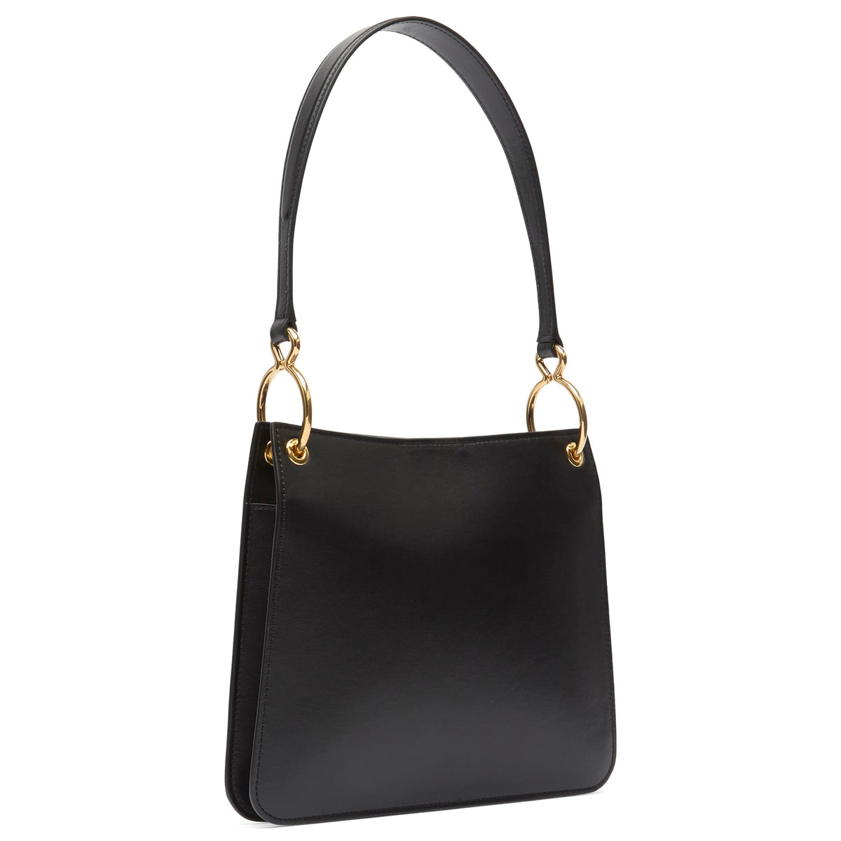 Jil Sander Otto SM Leather Shoulder Bag