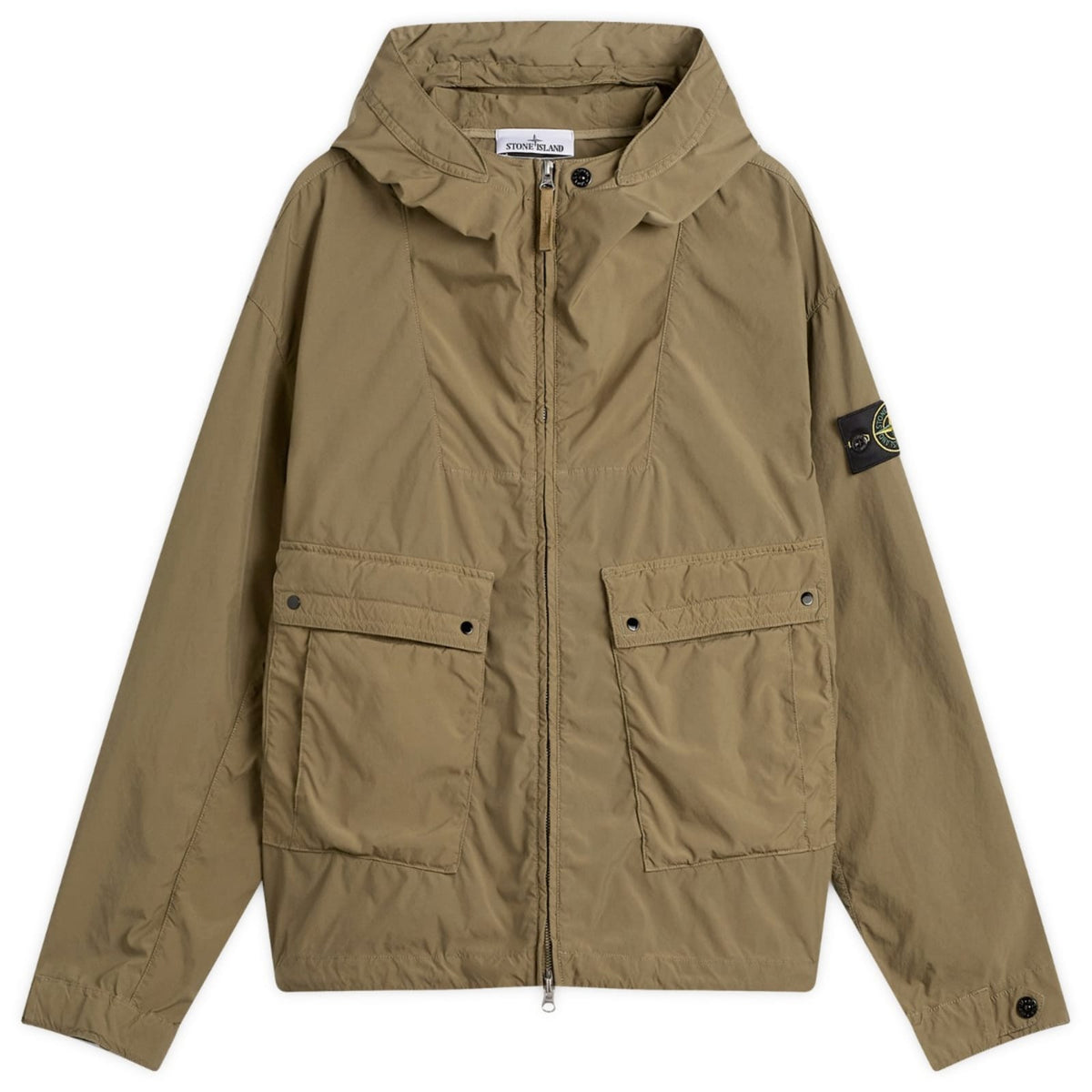 Stone Island Light Compact Touch Poly-TC Hooded Jacket