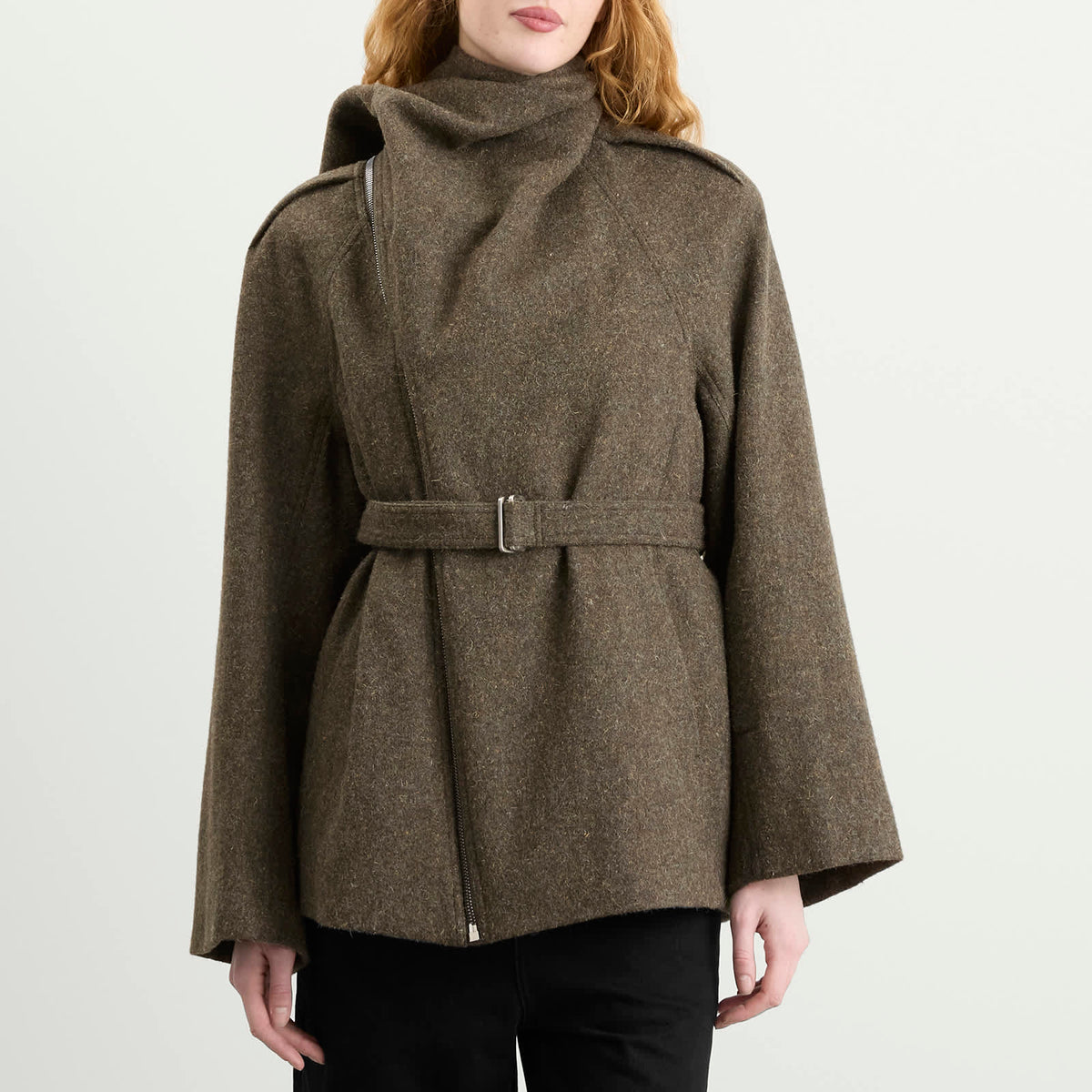 Rick Owens Flight Scarf Jacket