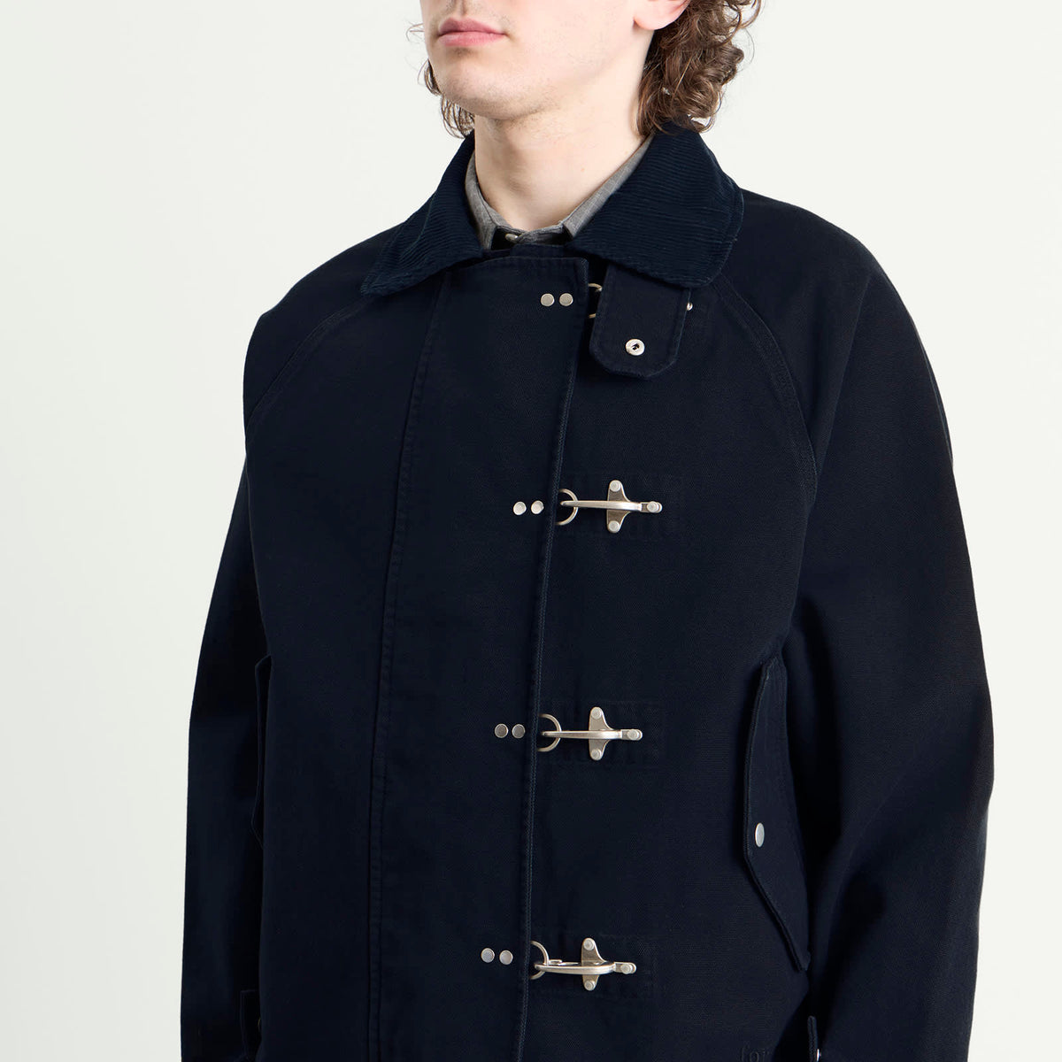 Foret Cinder Clasp Canvas Jacket