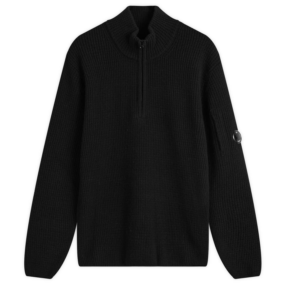 C.P. Company Half Zip Lambswool Jumper