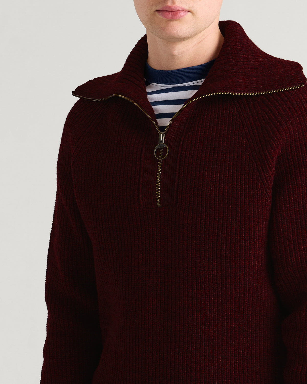 Barbour Riggbay Knitted Half Zip Jumper