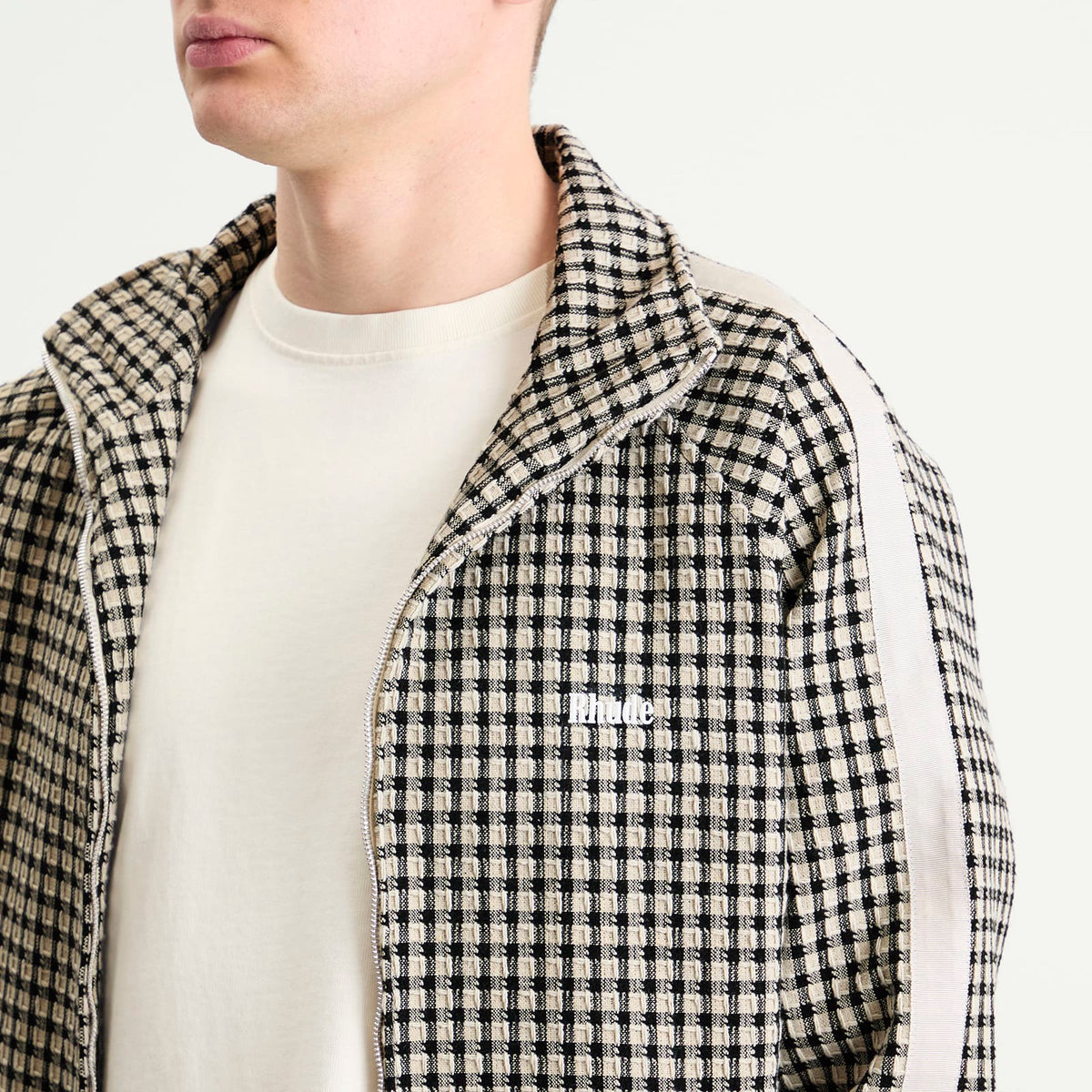 Rhude Gingham Hamptons Track Jacket