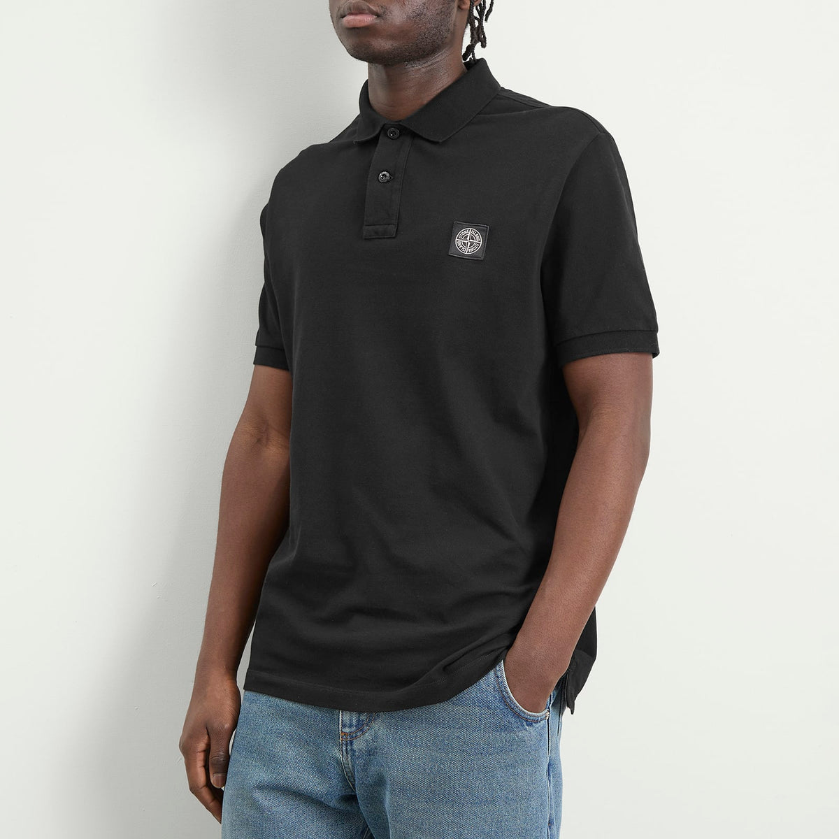 Stone Island Patch Logo Polo