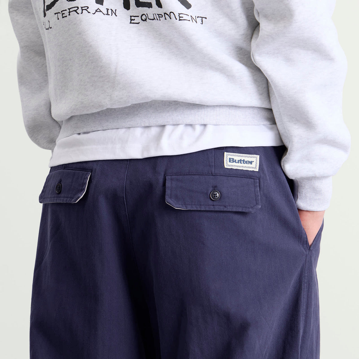 Butter Goods Pleated Trousers