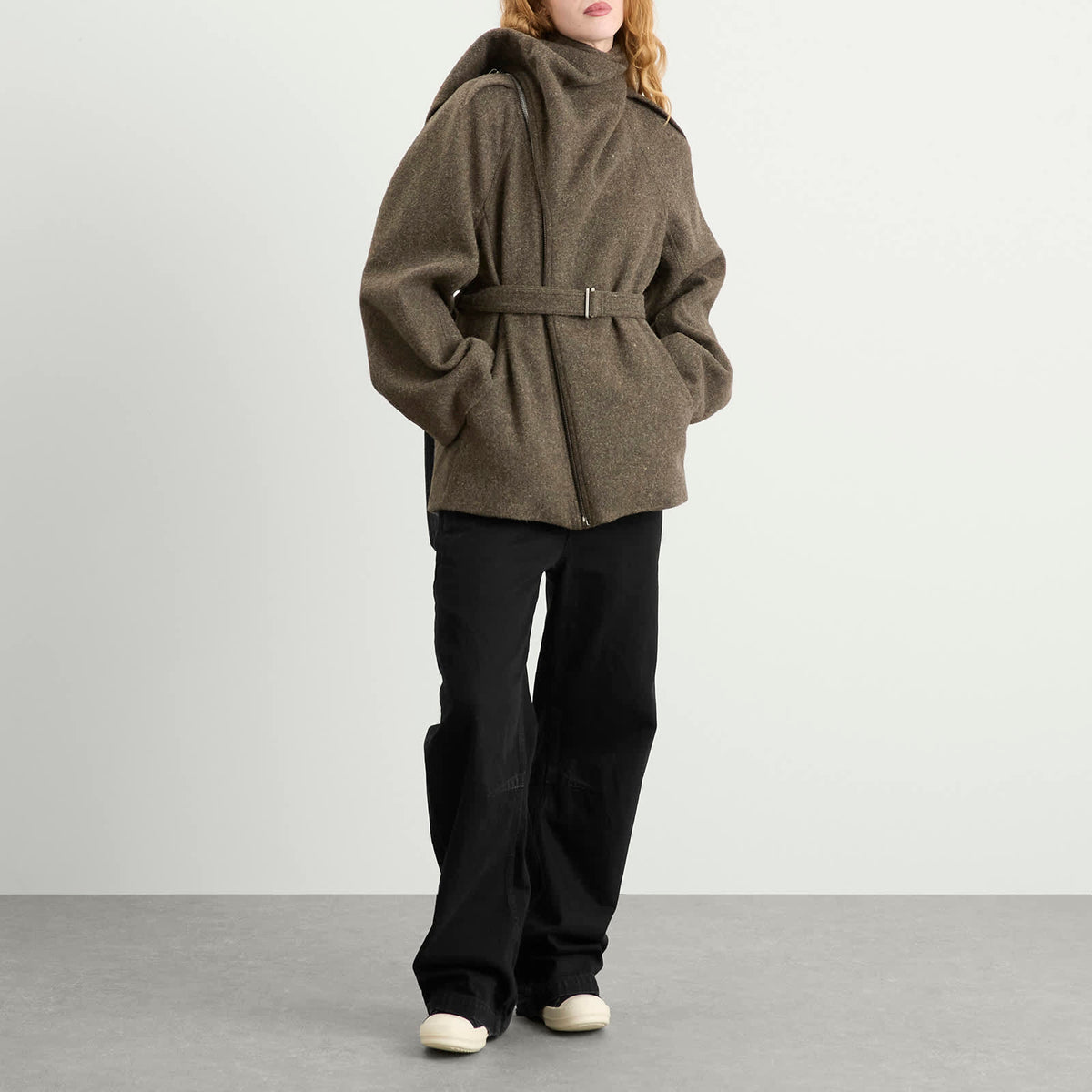 Rick Owens Flight Scarf Jacket