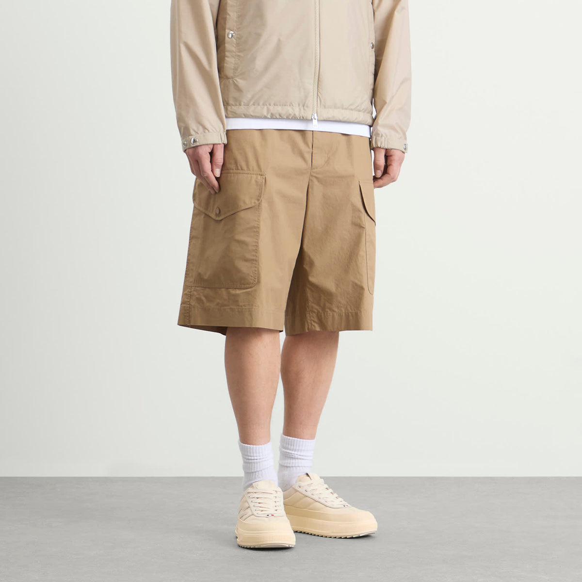 Moncler Drawstring Cargo Shorts