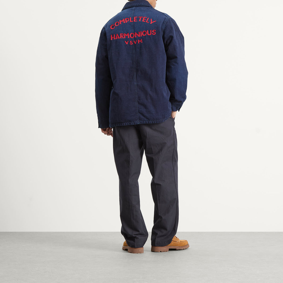Visvim Osiris Down Coverall Damaged Shirt Jacket