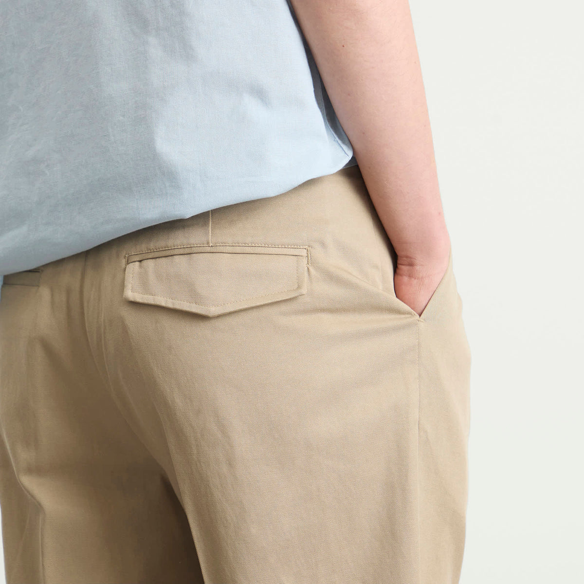 Wax London Aubyn Pleated Trousers