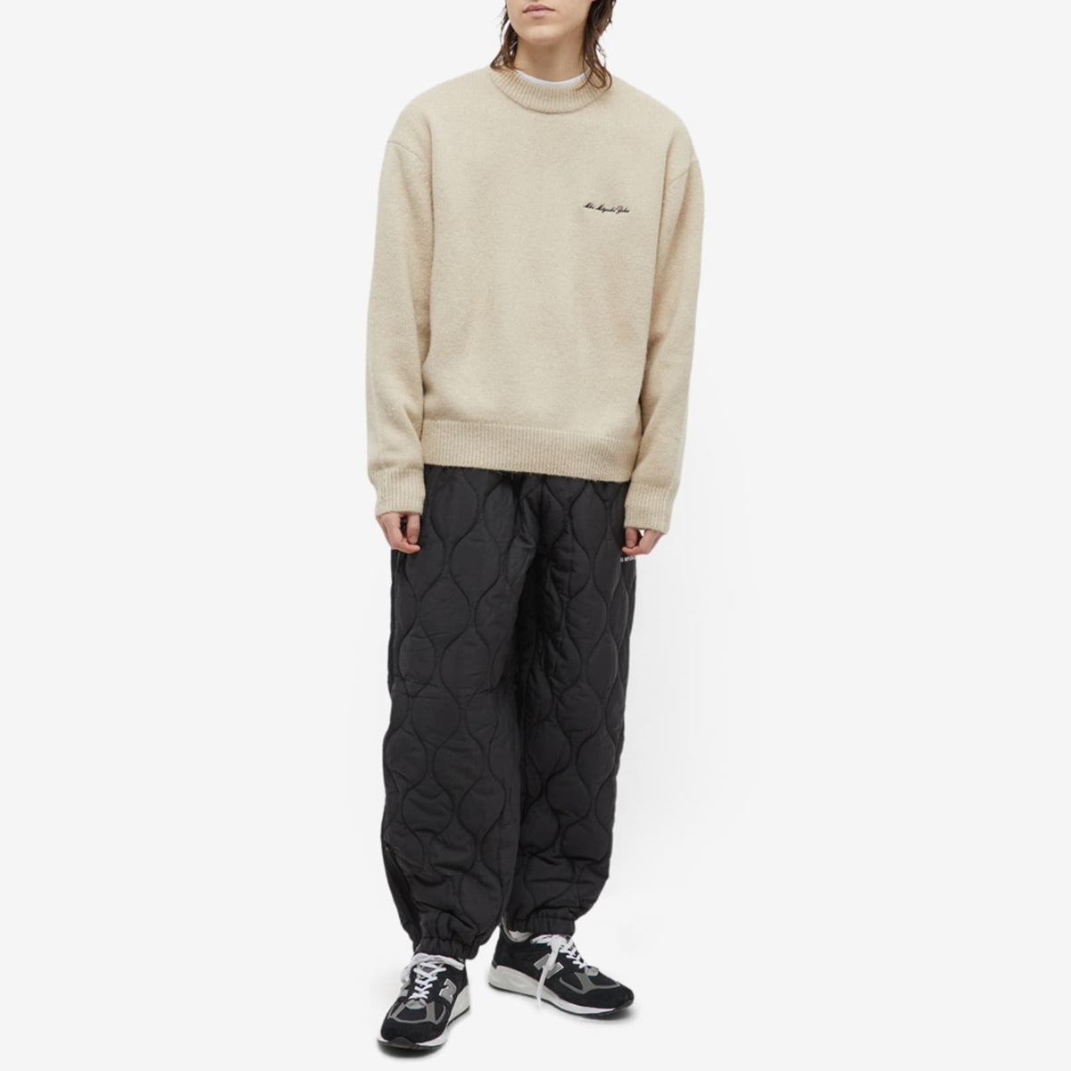 MKI Mohair Blend Crew Knit